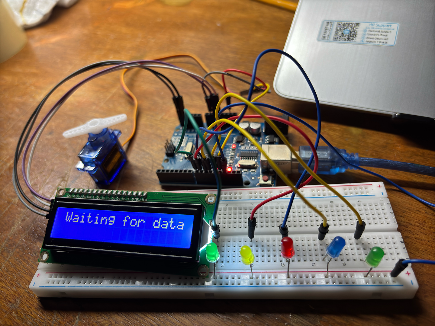 Hand Gesture Recognition and Arduino Integration